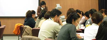 NANDA看護診断学習会の様子