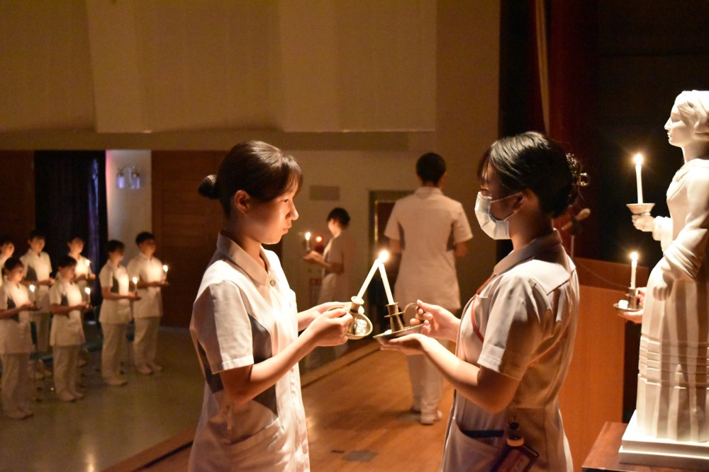 令和5年度 継灯式の様子