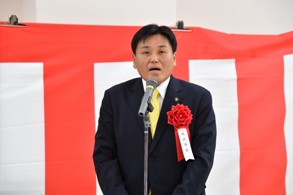 来賓祝辞（小野塚所沢市長）