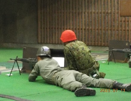 射撃訓練(2年)