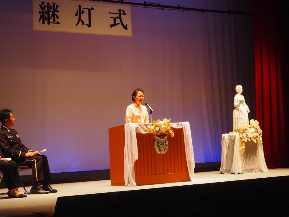看護学科長激励の言葉