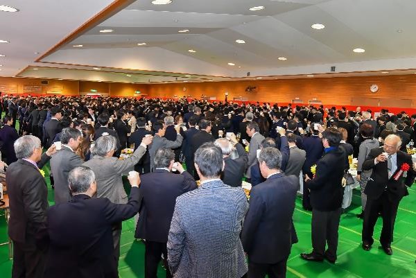 祝賀会の様子