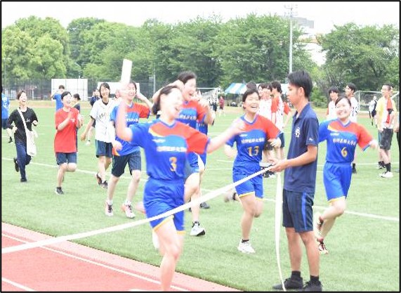 部活対抗リレー