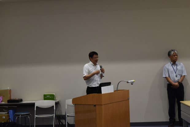 講演者の写真
