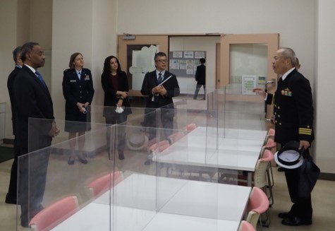 看護学科学生舎見学