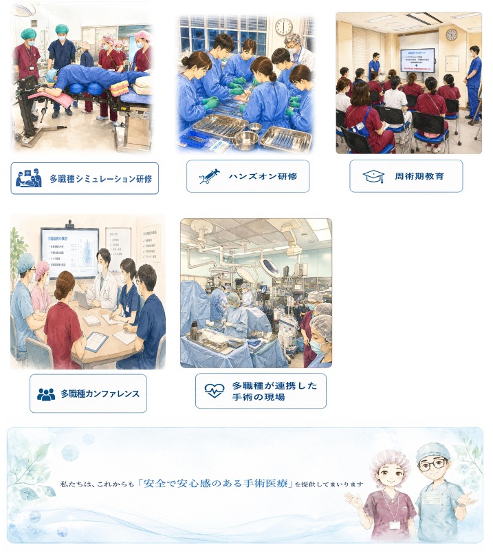 患者さんに寄り添う周術期看護